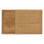 Fußmatte 'Coco Shape' ca. 45 x 75 cm Streifen natur