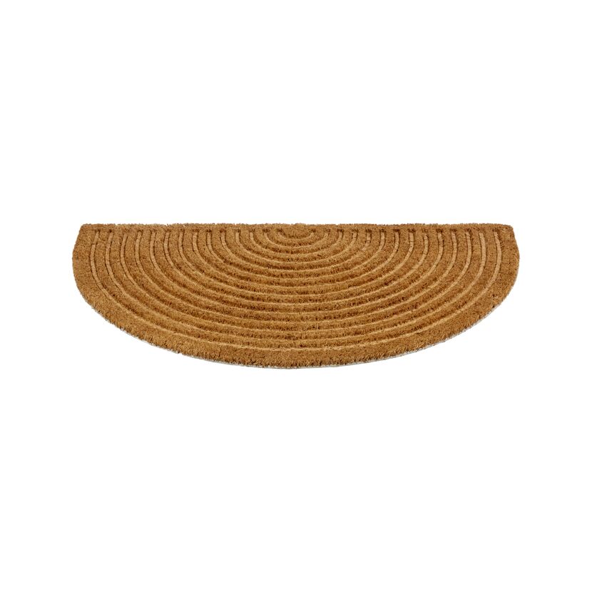 Fußmatte 'Coco Shape' ca. 45 x 75 cm Halbkreis Bogen