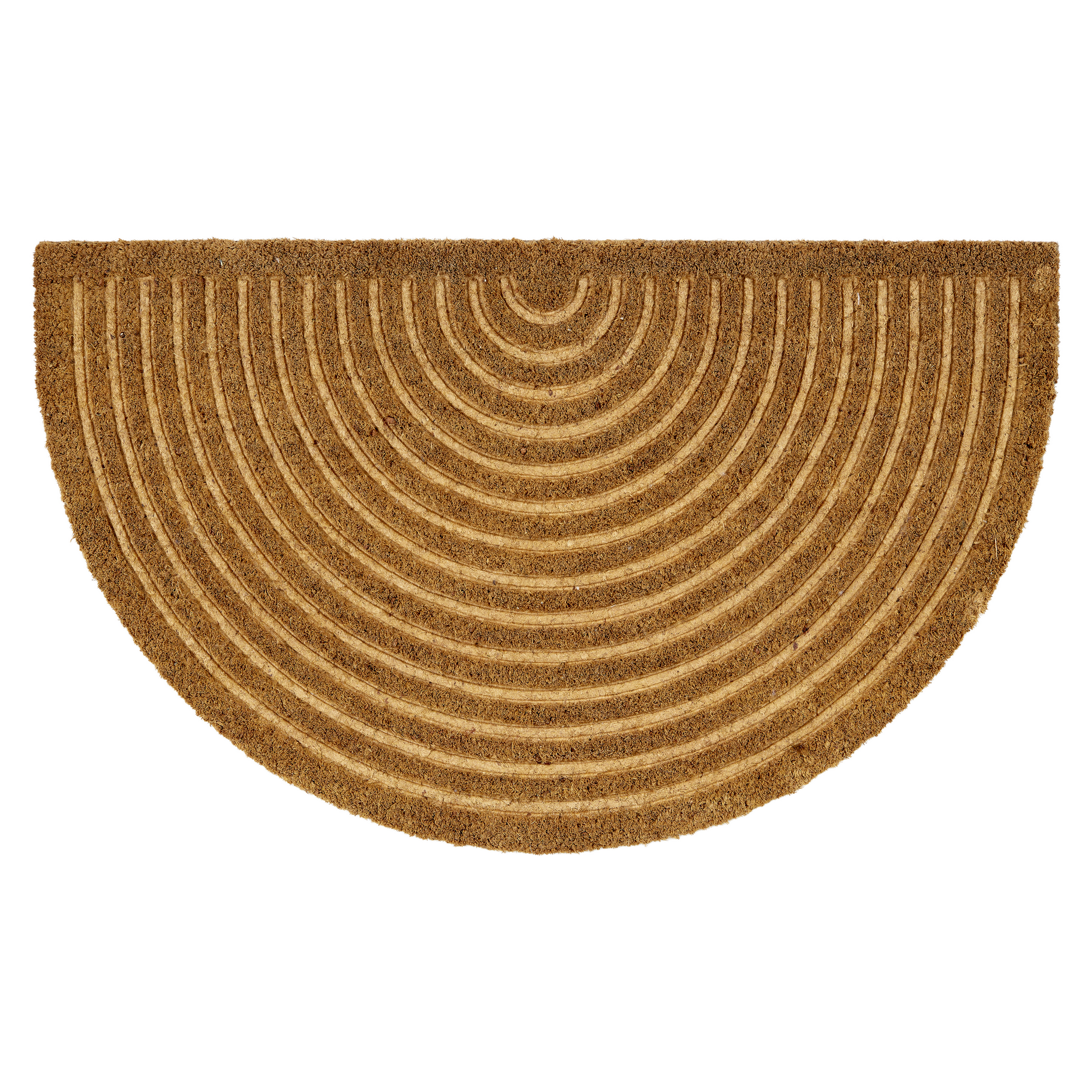 Fußmatte 'Coco Shape' ca. 45 x 75 cm Halbkreis Bogen