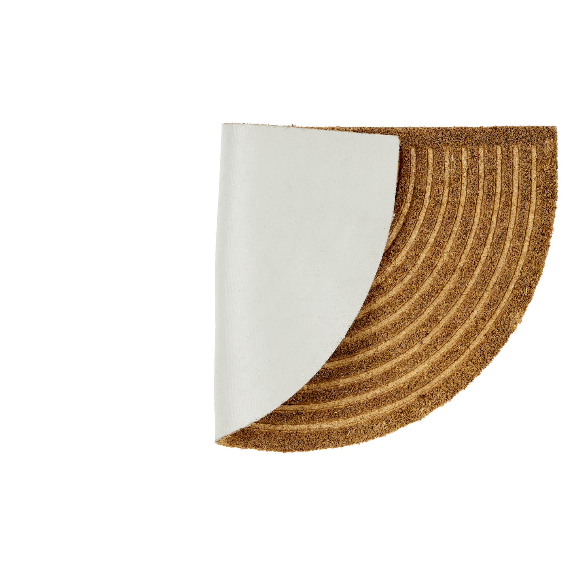 Fußmatte 'Coco Shape' ca. 45 x 75 cm Halbkreis Bogen