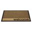 Fußmatte 'Border Graphic' ca. 45 x 75 cm Welcome Streifen natur