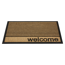 Fußmatte 'Border Graphic' ca. 45 x 75 cm Welcome Streifen natur