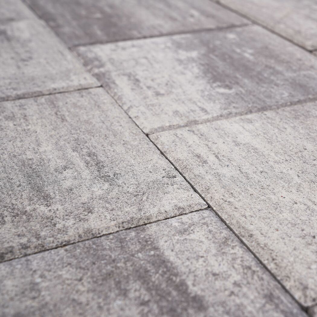 Terrassenplatte 'T-Court Solid' Beton greige 30 x 30 x 4 cm