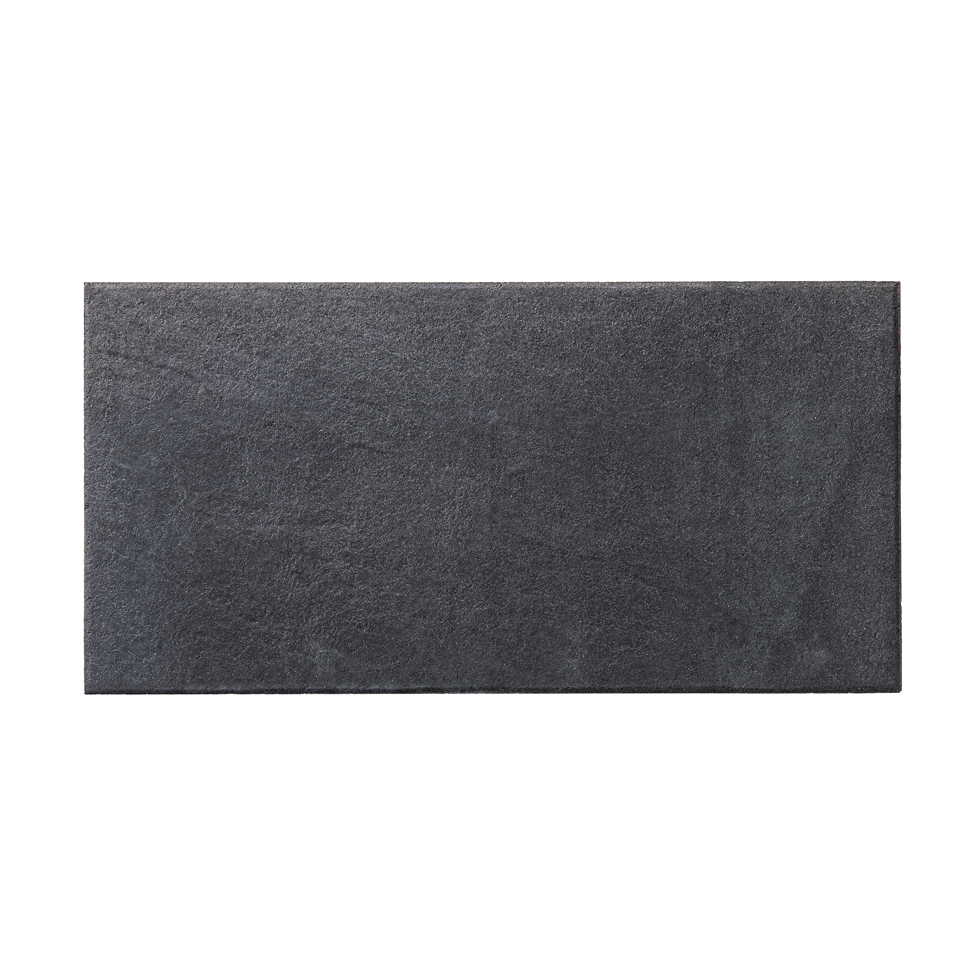 Terrassenplatte 'T-Court Posh' Beton schwarz/basaltfarben 60 x 30 x 4 cm