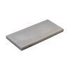 Terrassenplatte 'T-Court Posh' Beton mittelgrau 60 x 30 x 4 cm
