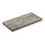 Terrassenplatte 'T-Court Glad' Beton weiß/schwarz 48 x 24 x 3 cm