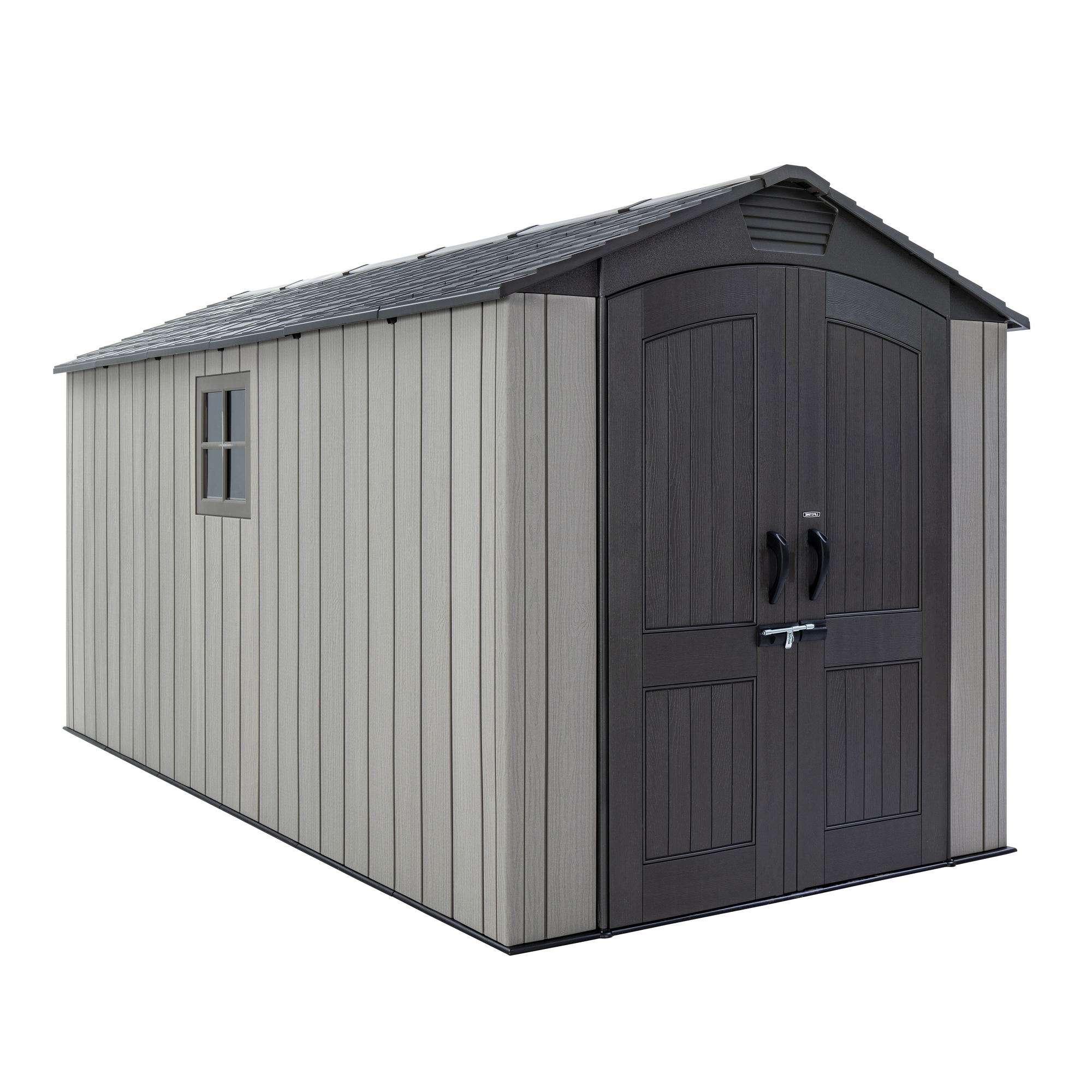 Kunststoff-Gerätehaus 'Utah' grau 206 x 427 x 265 cm