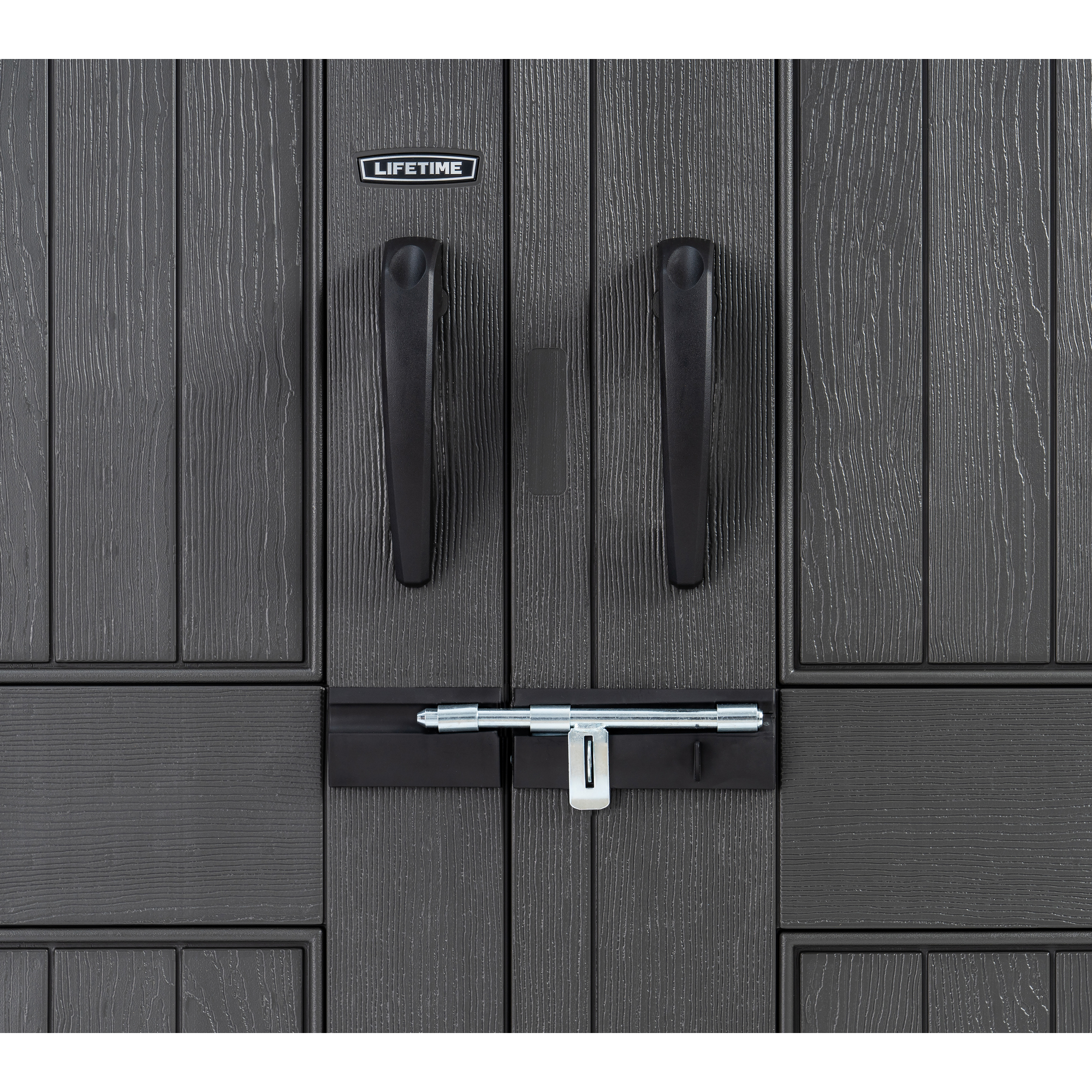 Kunststoff-Gerätehaus 'Utah' grau 206 x 427 x 265 cm