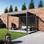Lamellen Sichtschutz für Pergola 'Grand Tuscan 12' anthrazit 114 x 234 cm