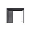 Lamellen Sichtschutz für Pergola 'Grand Tuscan 10' anthrazit 94 x 234 cm