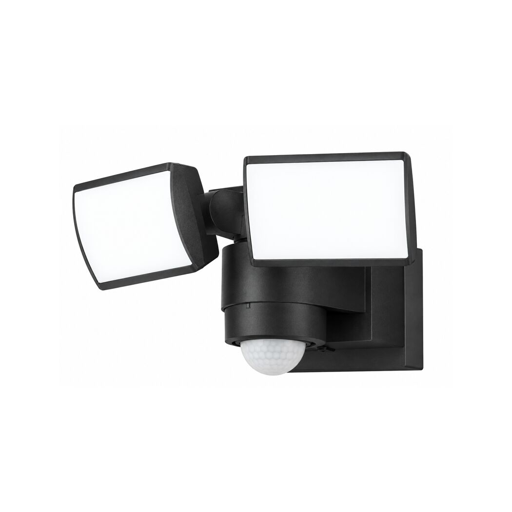 LED-Außenstrahler 'Bukarest' mit Bewegungsmelder 20 W 3300 lm tageslichtweiß IP 44 21 x 16 x 15 cm