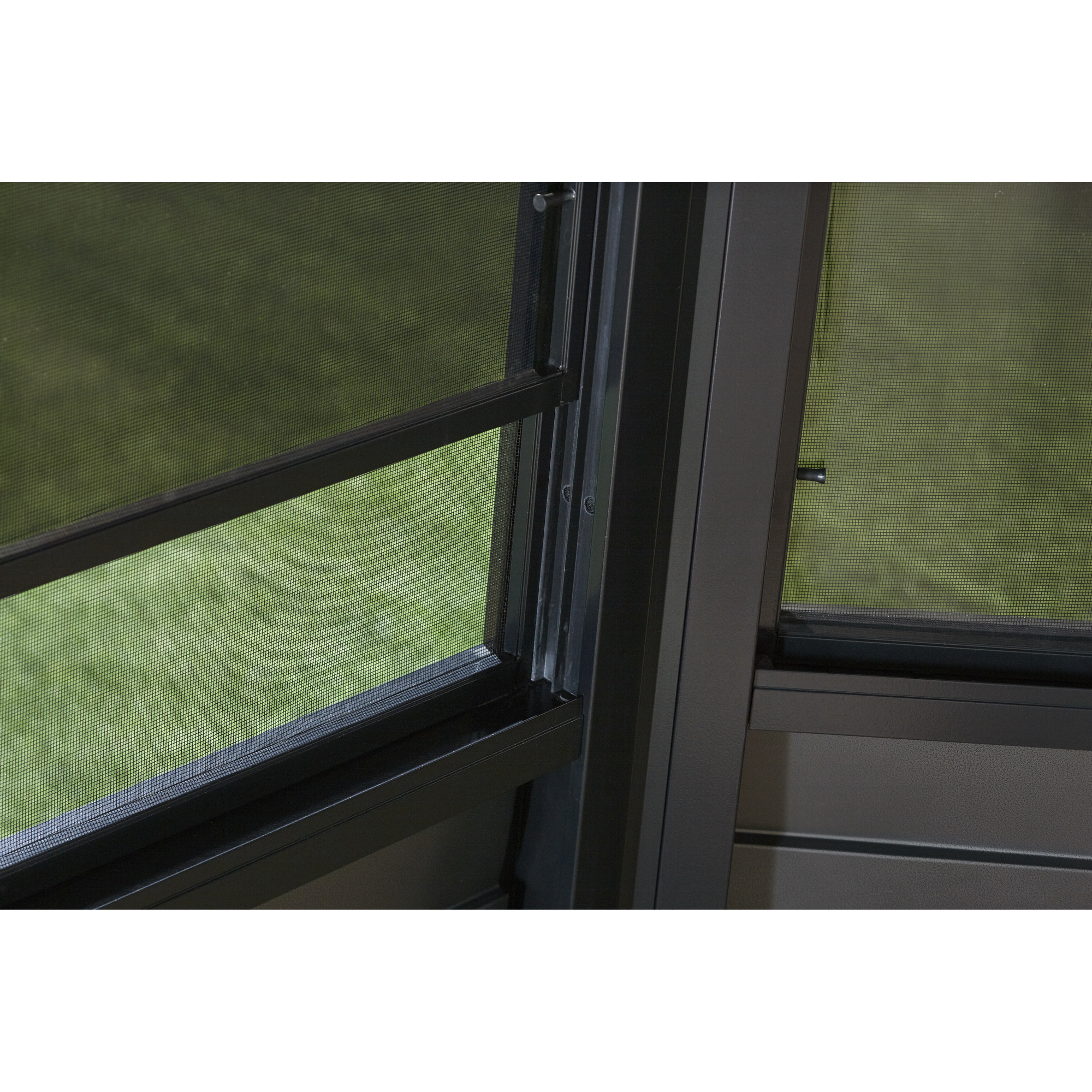 Kaltwintergarten 'Mural 1016' anthrazit 309 x 502 cm, mit Hardtop