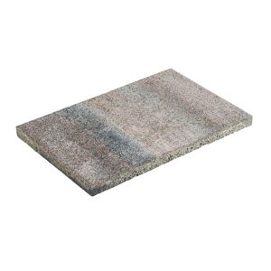 Terrassenplatte 'T-Court Drain' Beton muschelkalkfarben 60 x 40 x 4 cm