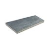 Terrassenplatte 'T-Court Linea' Beton weiß/schwarz 50 x 30 x 4 cm