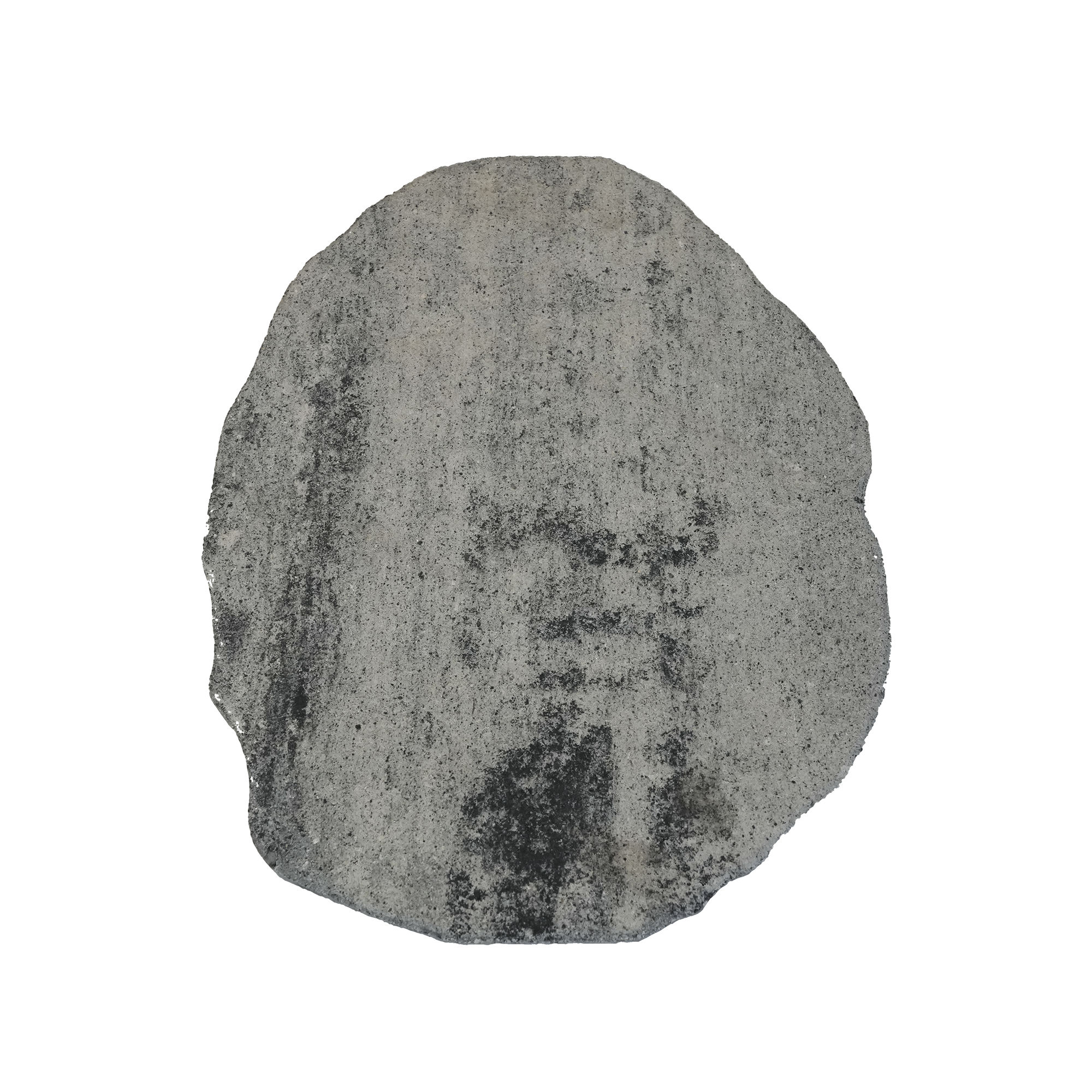 Trittplatte 'T-Court Trittst Mini' Beton weiß/schwarz 40 x 30 x 3 cm