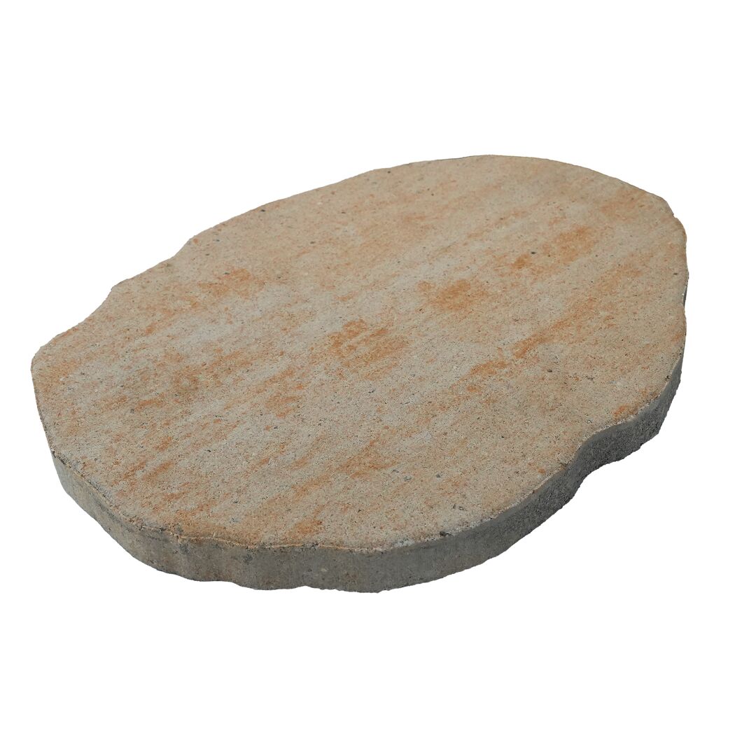Trittplatte 'T-Court Trittst Mini' Beton sandweiß 40 x 30 x 3 cm