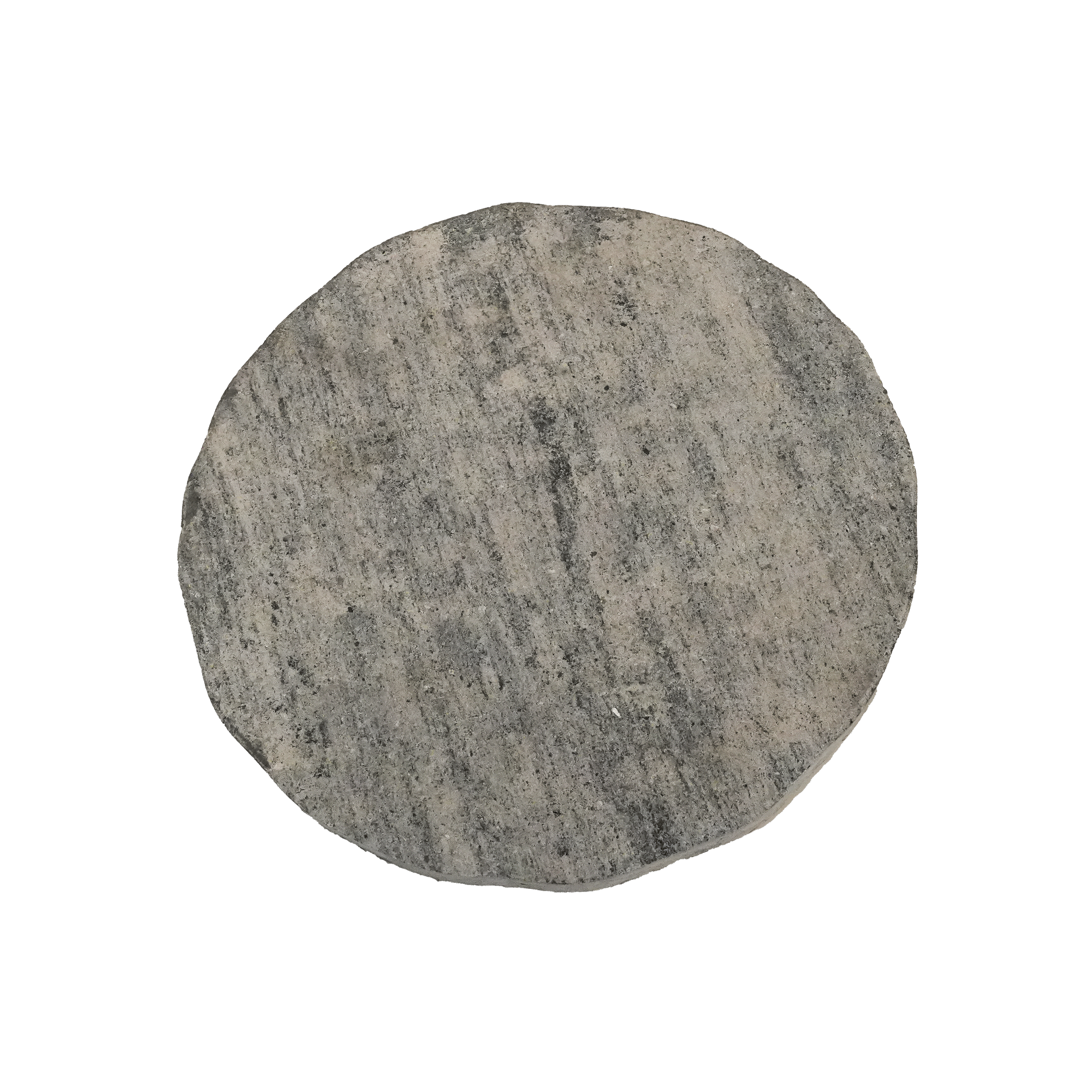 Trittplatte 'T-Court Trittst' Beton weiß/schwarz Ø 40 x 3 cm