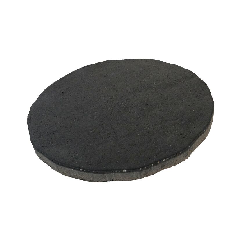 Trittplatte 'T-Court Trittst' Beton anthrazit Ø 40 x 3 cm