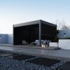 Seitenteil für Pergola 'Grand Tuscan 14' anthrazit 340 x 237 cm