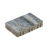 Pflasterstein 'T-Place Drain' Beton weiß/schwarz 30 x 20 x 6 cm