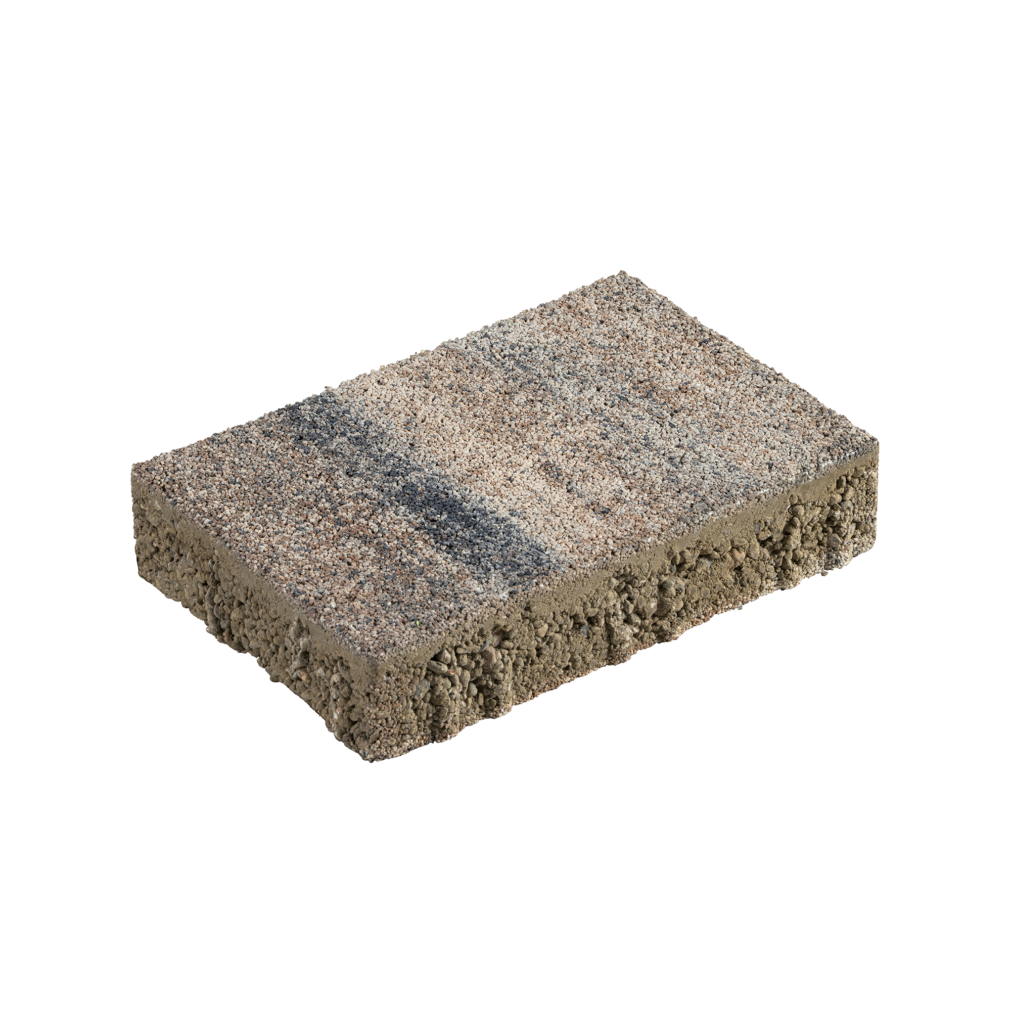 Pflasterstein 'T-Place Drain' Beton muschelkalkfarben 30 x 20 x 6 cm