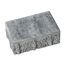Pflasterstein 'T-Place Aquastyle' Beton weiß/schwarz 30 x 15 x 6 cm