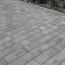 Pflasterstein 'T-Place Aquastyle' Beton weiß/schwarz 30 x 15 x 6 cm