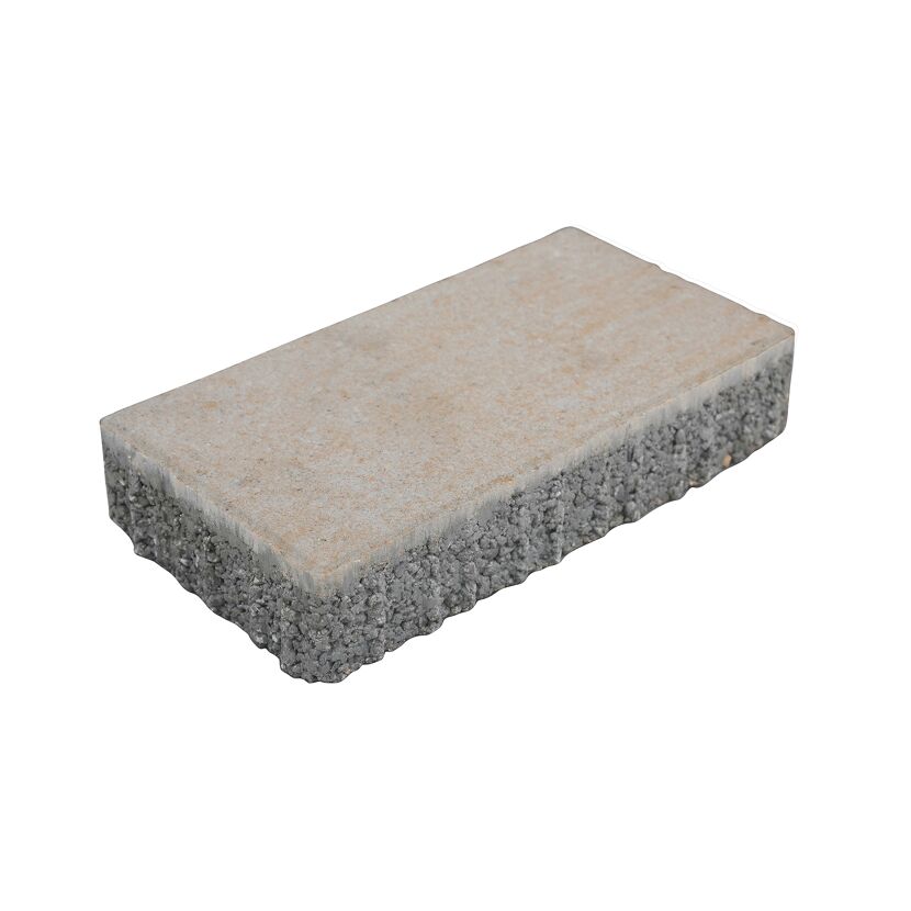 Pflasterstein 'T-Place Aquastyle' Beton sandweiß 30 x 15 x 6 cm