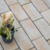 Pflasterstein 'T-Place Aquastyle' Beton sandweiß 30 x 15 x 6 cm