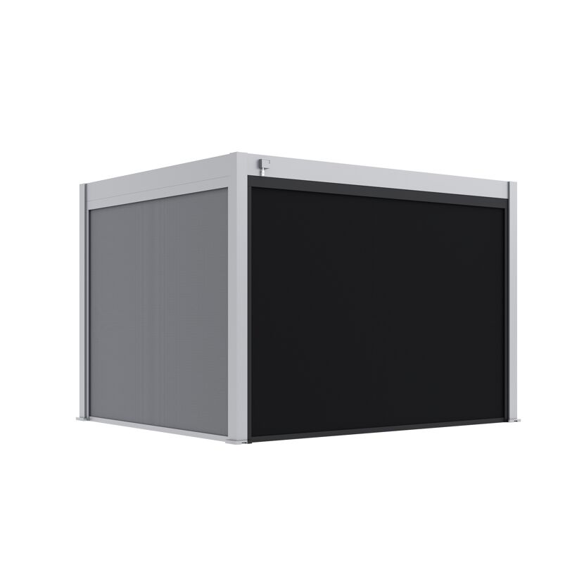 Seitenteil für Pergola 'Grand Tuscan 12' anthrazit 340 x 237 cm
