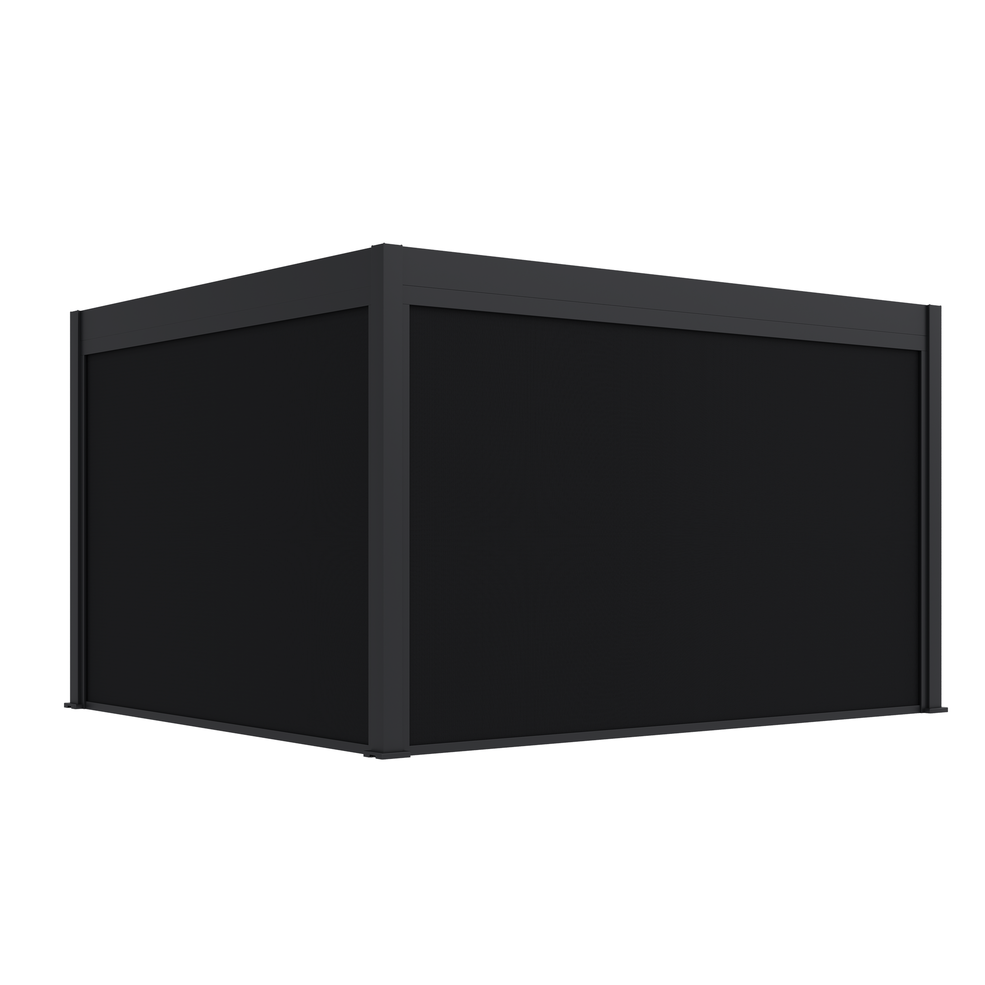 Seitenteil für Pergola 'Grand Tuscan 12' anthrazit 340 x 237 cm