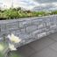 Mauerstein 'T-Wall Easy' Beton weiß/schwarz  40 x 20 x 20 cm