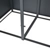 Mülltonnenbox 'Status 3' anthrazit/Holzoptik 198 x 80 x 116 cm