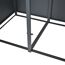 Mülltonnenbox 'Tonus 5' dunkelgrau/grau 330 x 80 x 116 cm