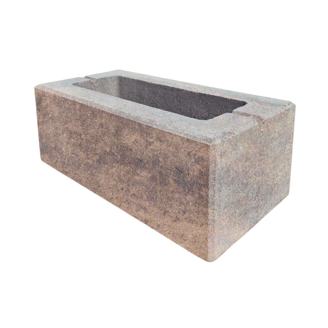 Mauerstein 'T-Wall Easy' Beton muschelkalkfarben 40 x 20 x 20 cm