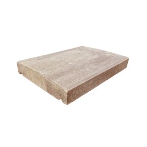 Mauerabdeckung 'T-Wall Easy' Beton muschelkalkfarben 40 x 20 x 20 cm