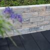 Mauerstein 'T-Wall Block' Beton muschelkalkfarben 40 x 20 x 14 cm