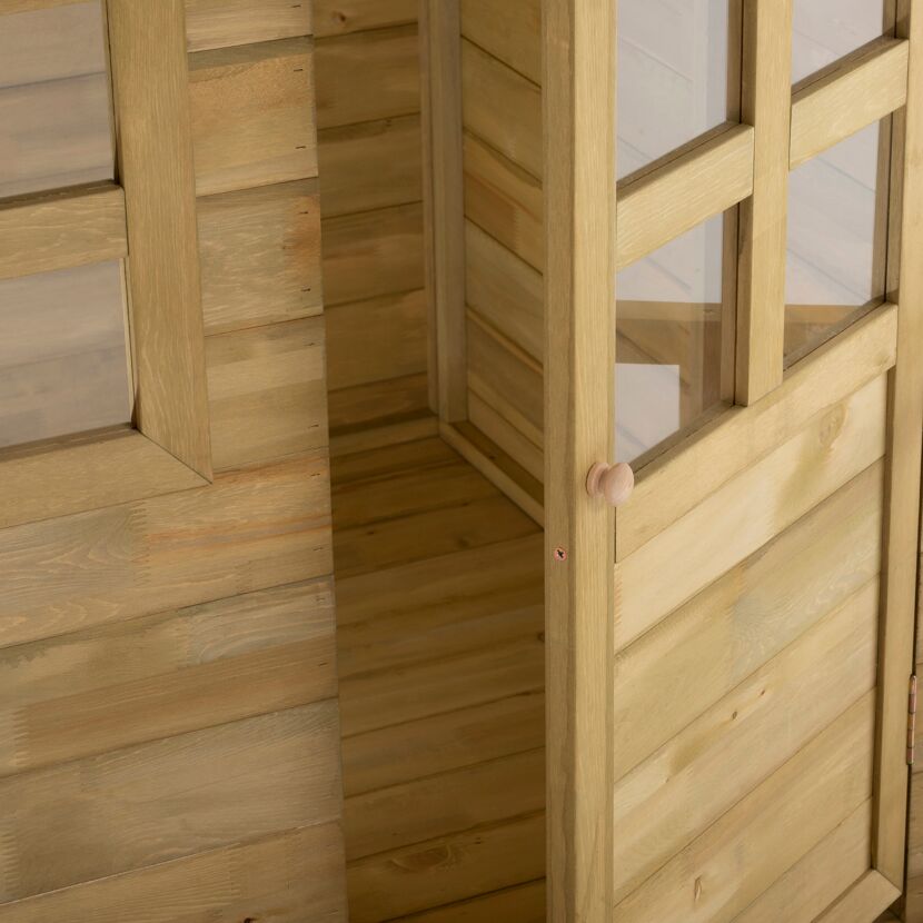 Spielhaus 'Holla' naturfarben 97,5 x 121 x 140 cm