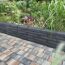 Mauerstein 'T-Wall Line' Beton basaltfarben 50 x 25 x 10 cm