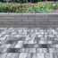 Mauerstein 'T-Wall Line' Beton grau 50 x 25 x 10 cm