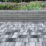 Mauerabdeckung 'T-Wall Line' Beton grau 50 x 25 x 8,5 cm