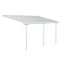 Terrassenüberdachung 'Bruce 556' Aluminium weiß 300 x 556 x 270 cm