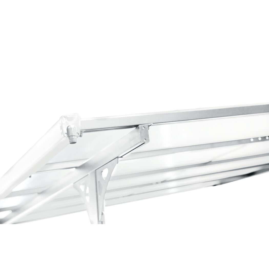 Terrassenüberdachung 'Bruce 617' Aluminium weiß 300 x 617 x 225 cm