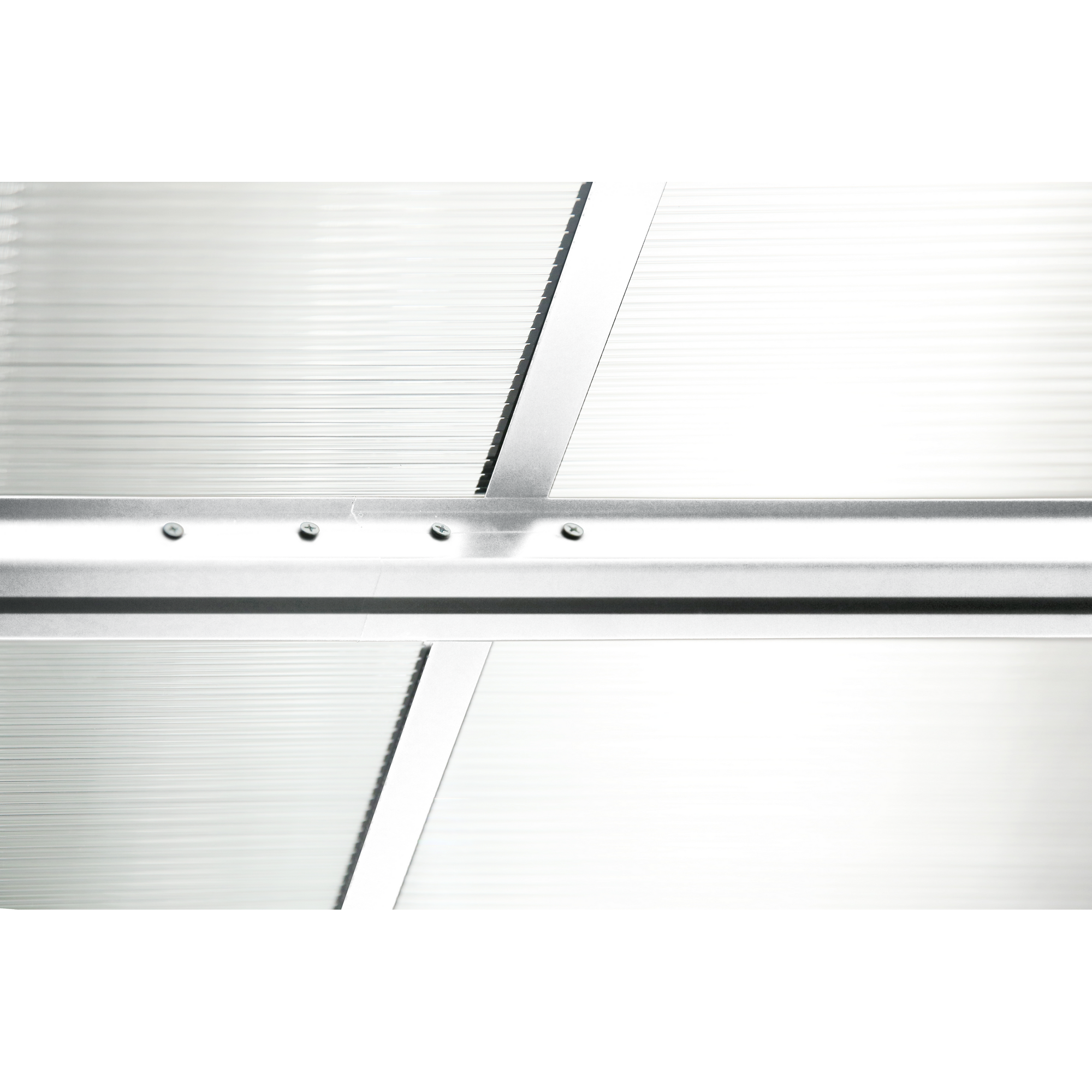 Terrassenüberdachung 'Bruce 617' Aluminium weiß 300 x 617 x 225 cm