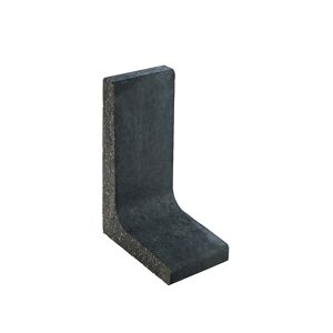 L-Stein schmal Beton anthrazit 60 x 25 x 40 x 7 cm