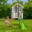 Spielhaus 'Valli 1' grau/weiß mit Rutsche 270 x 148 x 224 cm