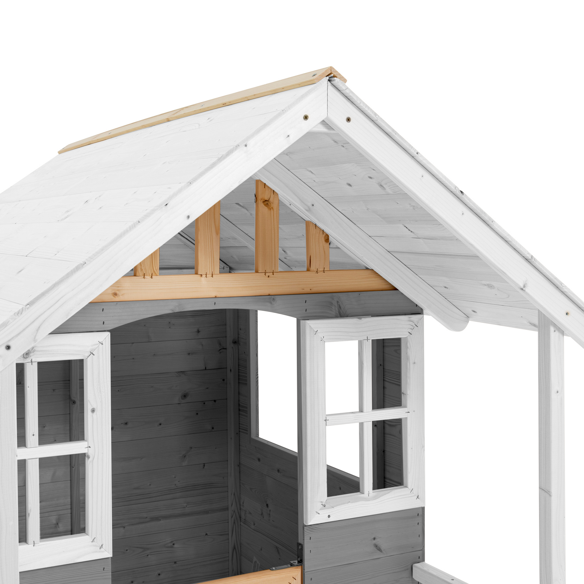 Spielhaus 'Valli' grau/weiß 137 x 121 x 140 cm