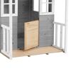 Spielhaus 'Valli' grau/weiß 137 x 121 x 140 cm
