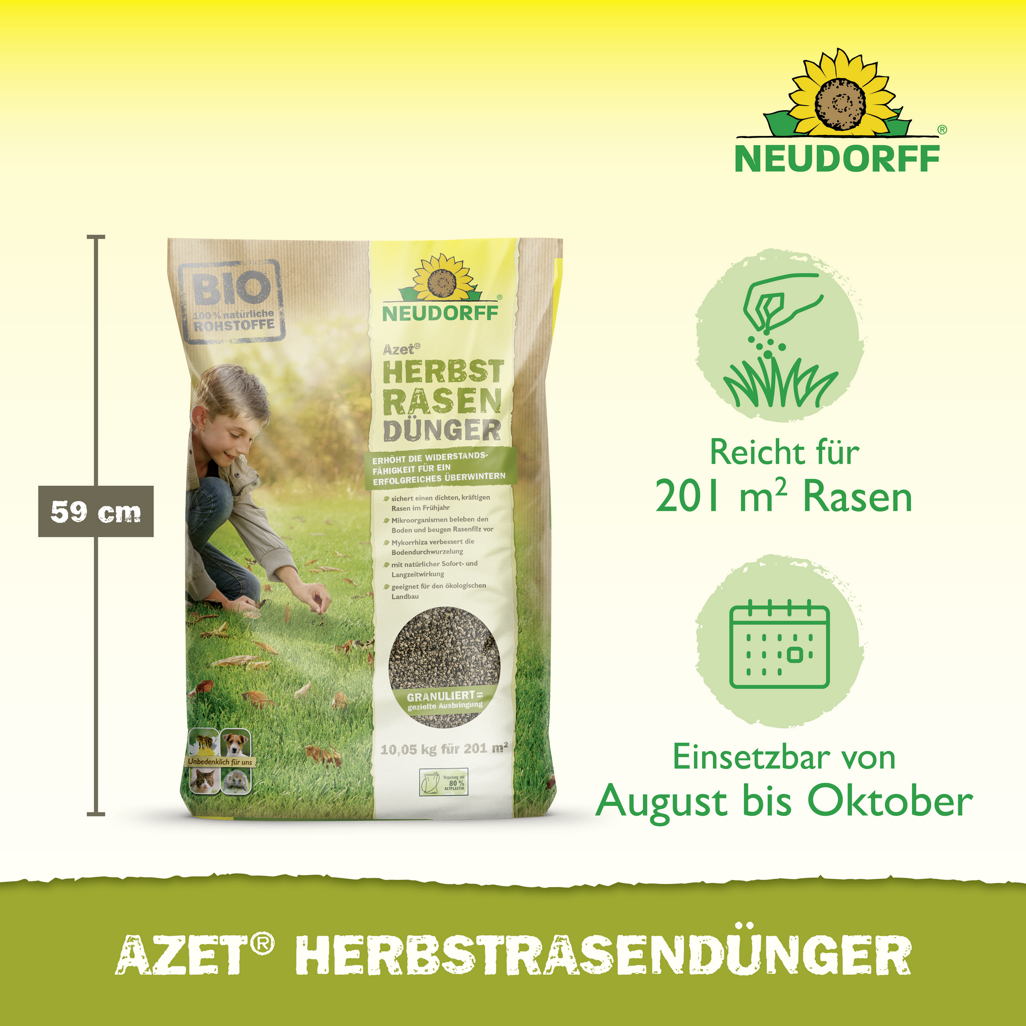 HerbstRasenDünger 'Azet' 10,05 kg
