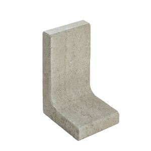 L-Stein schmal Beton grau 50 x 25 x 30 x 7 cm